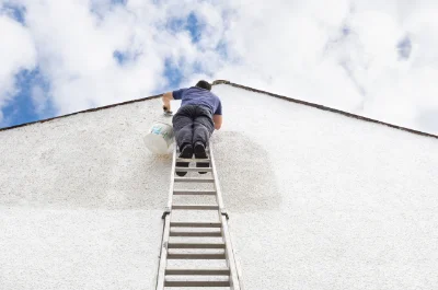 Peinture extérieure à Barbières — façades et ravalement